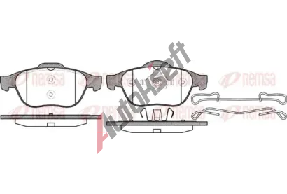 REMSA Sada brzdových destiček - kotoučová brzda RMS 0843.10, RE 0843.10 REMSA Sada brzdových destiček - kotoučová brzda RMS 0843.10, RE 0843.10