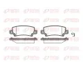 REMSA Sada brzdovch destiek - kotouov brzda ‐ RMS 0874.02