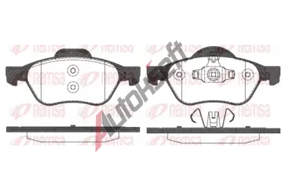 REMSA Sada brzdovch destiek RMS 0962.10, 0962.10