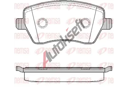REMSA Sada brzdovch destiek - kotouov brzda RMS 0987.00, RE 0987.00