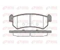 REMSA Sada brzdovch destiek - kotouov brzda ‐ RMS 1048.00