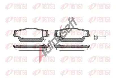 REMSA Sada brzdov�ch desti�ek RMS 1087.04, 1087.04