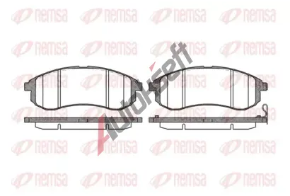 REMSA Sada brzdových destiček - kotoučová brzda RMS 1129.01, RE 1129.01 REMSA Sada brzdových destiček - kotoučová brzda RMS 1129.01, RE 1129.01