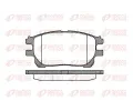 REMSA Sada brzdovch destiek - kotouov brzda ‐ RMS 1143.00