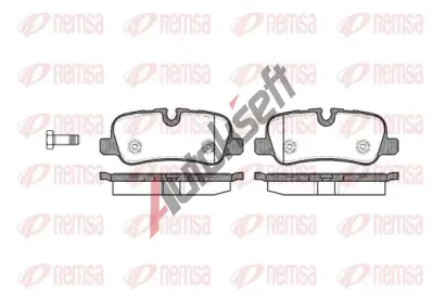 REMSA Sada brzdovch destiek - kotouov brzda RMS 1159.00, RE 1159.00