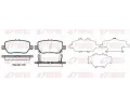 Sada brzdovch destiek REMSA ‐ RMS 1168.02