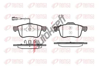 REMSA Sada brzdových destiček - kotoučová brzda RMS 1183.02, RE 1183.02 REMSA Sada brzdových destiček - kotoučová brzda RMS 1183.02, RE 1183.02