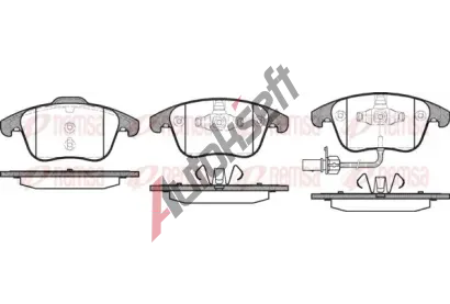 REMSA Sada brzdových destiček - kotoučová brzda RMS 1219.11, RE 1219.11 REMSA Sada brzdových destiček - kotoučová brzda RMS 1219.11, RE 1219.11