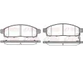 REMSA Sada brzdovch destiek - kotouov brzda ‐ RMS 1242.01