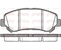 REMSA Sada brzdovch destiek - kotouov brzda ‐ RMS 1318.00