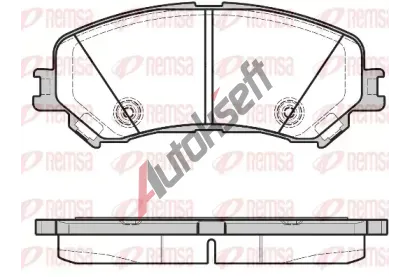 REMSA Sada brzdovch destiek RMS 1318.20, 1318.20