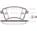 REMSA Sada brzdovch destiek - kotouov brzda ‐ RMS 1351.00