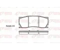 REMSA Sada brzdovch destiek ‐ RMS 1402.00