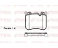 Sada brzdov�ch desti�ek&nbsp;REMSA&nbsp;&dash;&nbsp;RMS 1413.00
