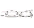 REMSA Sada brzdovch destiek - kotouov brzda ‐ RMS 1442.01