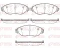 REMSA Sada brzdovch destiek ‐ RMS 1470.00