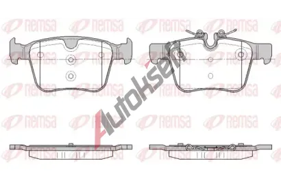 REMSA Sada brzdov�ch desti�ek RMS 1516.45, 1516.45