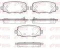 Sada brzdovch destiek REMSA ‐ RMS 1578.02