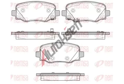 REMSA Sada brzdovch destiek RMS 1578.02, 1578.02