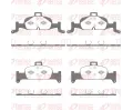 Sada brzdovch destiek REMSA ‐ RMS 1691.10