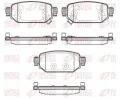 Sada brzdových destiček REMSA ‐ RMS 1731.02 Sada brzdových destiček REMSA ‐ RMS 1731.02