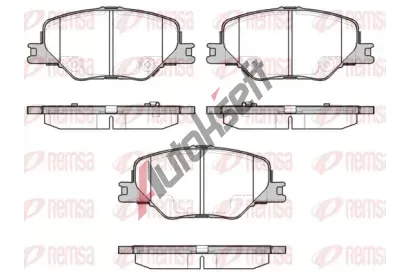 REMSA Sada brzdov�ch desti�ek RMS 1795.02, 1795.02