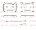 Sada brzdovch destiek REMSA ‐ RMS 1817.02