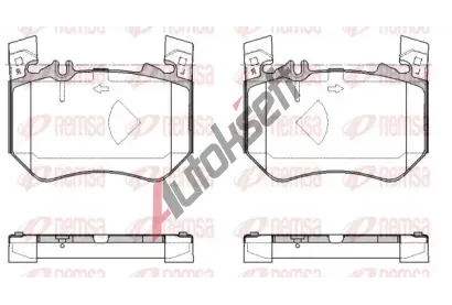 REMSA Sada brzdov�ch desti�ek RMS 1953.00, 1953.00