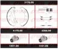 Souprava bubnovch brzd REMSA ‐ RMS 3170.00