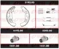 Souprava bubnovch brzd REMSA ‐ RMS 3192.00