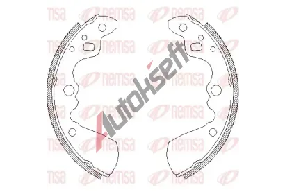 REMSA Brzdov� pakny RMS 4019.00, RE 4019.00