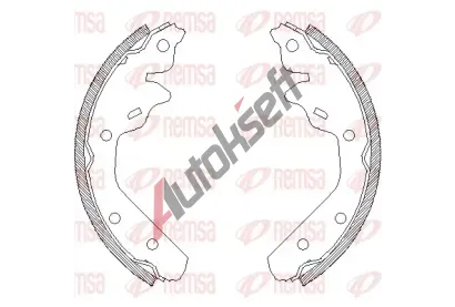 REMSA Brzdov pakny RMS 4031.00, 4031.00