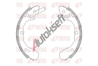 REMSA Brzdov� pakny RMS 4060.00, 4060.00