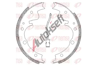REMSA Brzdov pakny RMS 4104.01, RE 4104.01