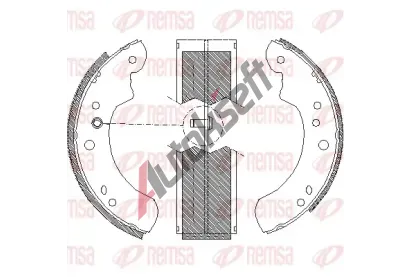 REMSA Brzdov� pakny RMS 4112.00, RE 4112.00