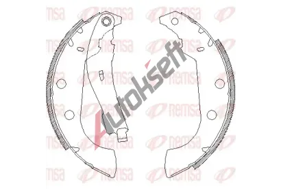 REMSA Brzdov pakny RE 4135.01, RMS 4135.01