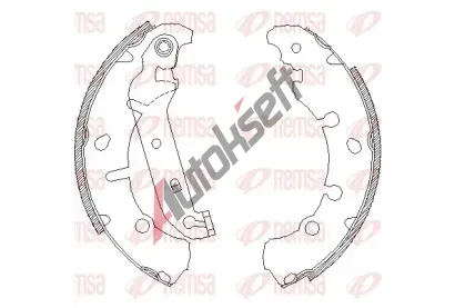 REMSA Brzdov� pakny RE 4137.00, RMS 4137.00