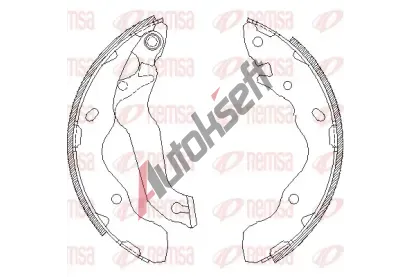 REMSA Brzdov� pakny RMS 4141.00, RE 4141.00