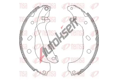 REMSA Brzdov pakny RMS 4170.00, RE 4170.00