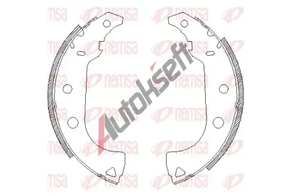 REMSA Brzdov pakny RMS 4176.00, 4176.00