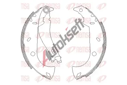 REMSA Brzdov� pakny RMS 4180.01, RE 4180.01
