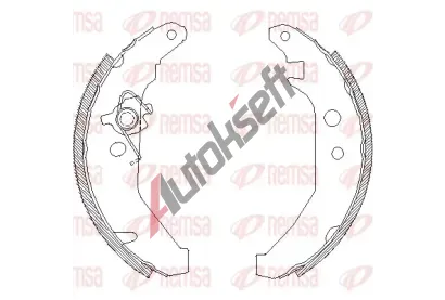 REMSA Brzdov pakny RMS 4185.00, RE 4185.00