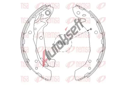 REMSA Brzdov pakny RMS 4197.00, 4197.00