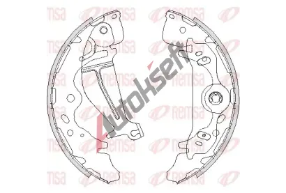 REMSA Brzdov pakny RMS 4219.00, 4219.00