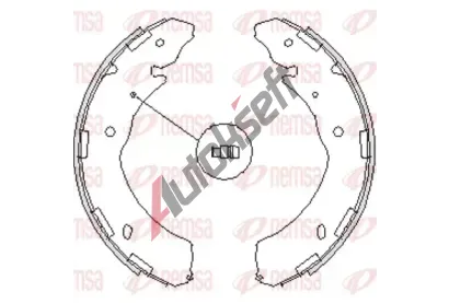 REMSA Brzdov� pakny RMS 4236.00, RE 4236.00