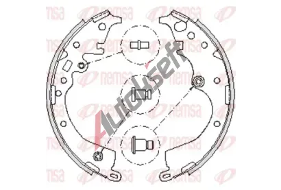 REMSA Brzdov pakny RMS 4239.00, 4239.00