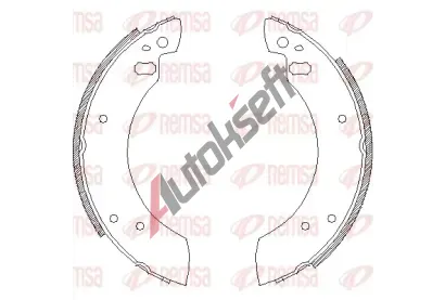 REMSA Brzdov� pakny RMS 4254.00, 4254.00