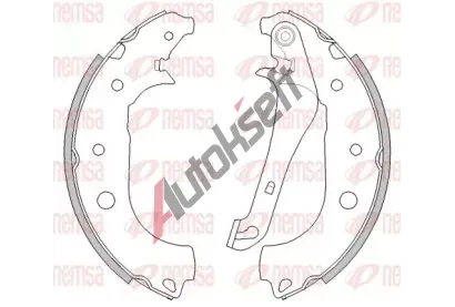 REMSA Brzdov� pakny RMS 4295.00, 4295.00
