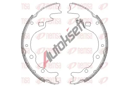 REMSA Brzdov pakny RE 4365.00, RMS 4365.00