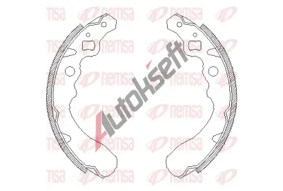 REMSA Brzdov pakny RMS 4390.00, 4390.00